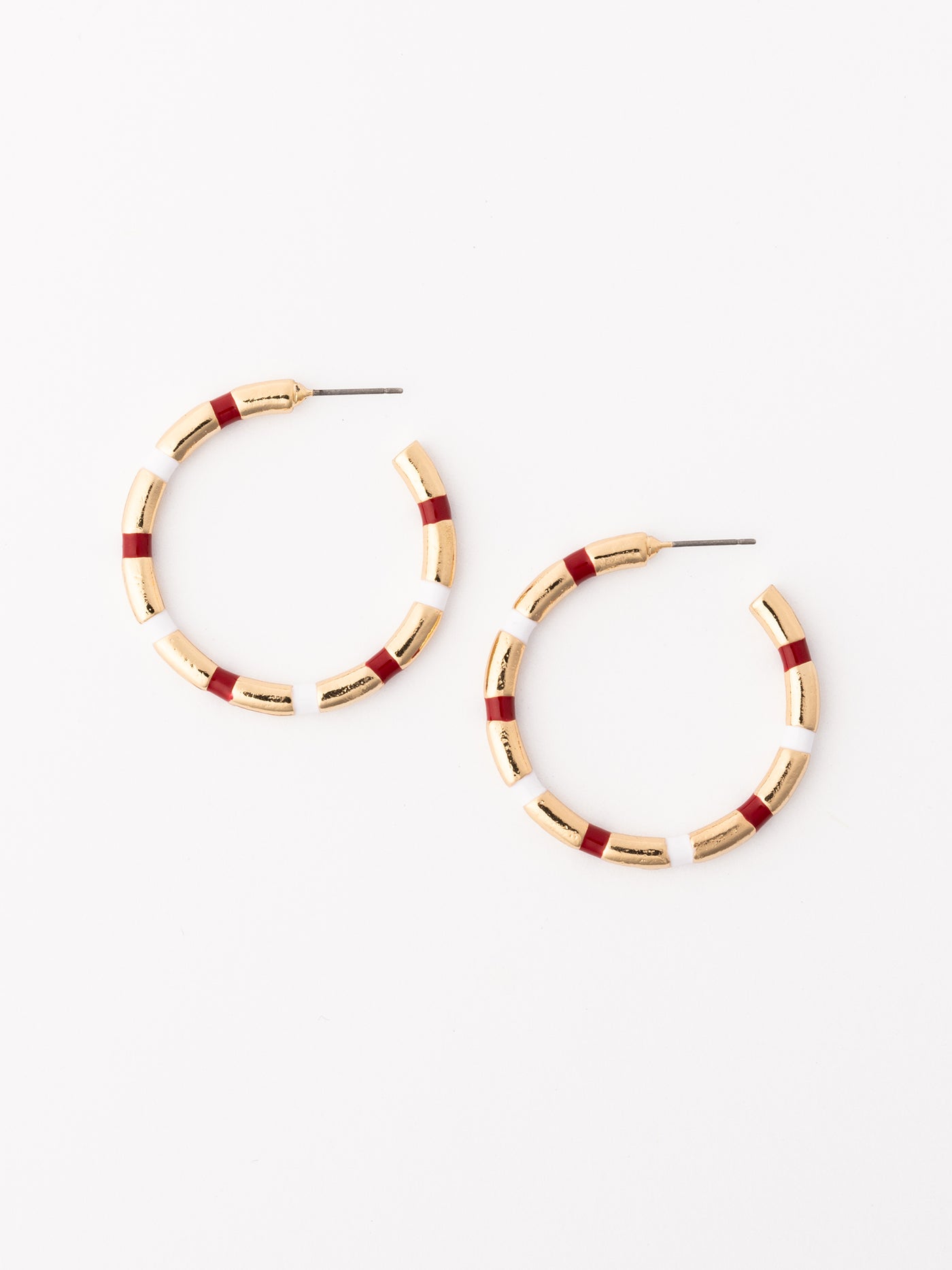 Nellie Earrings | Crimson + White