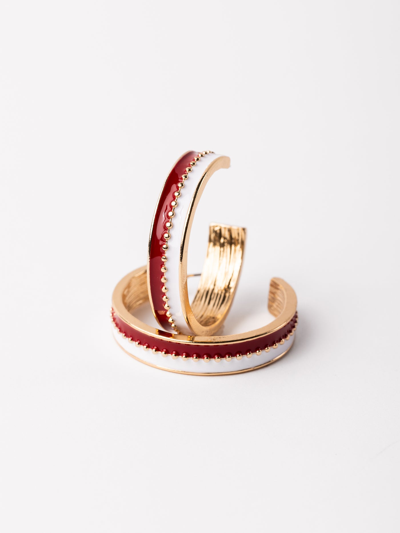 Meaghan Earrings | Crimson + White