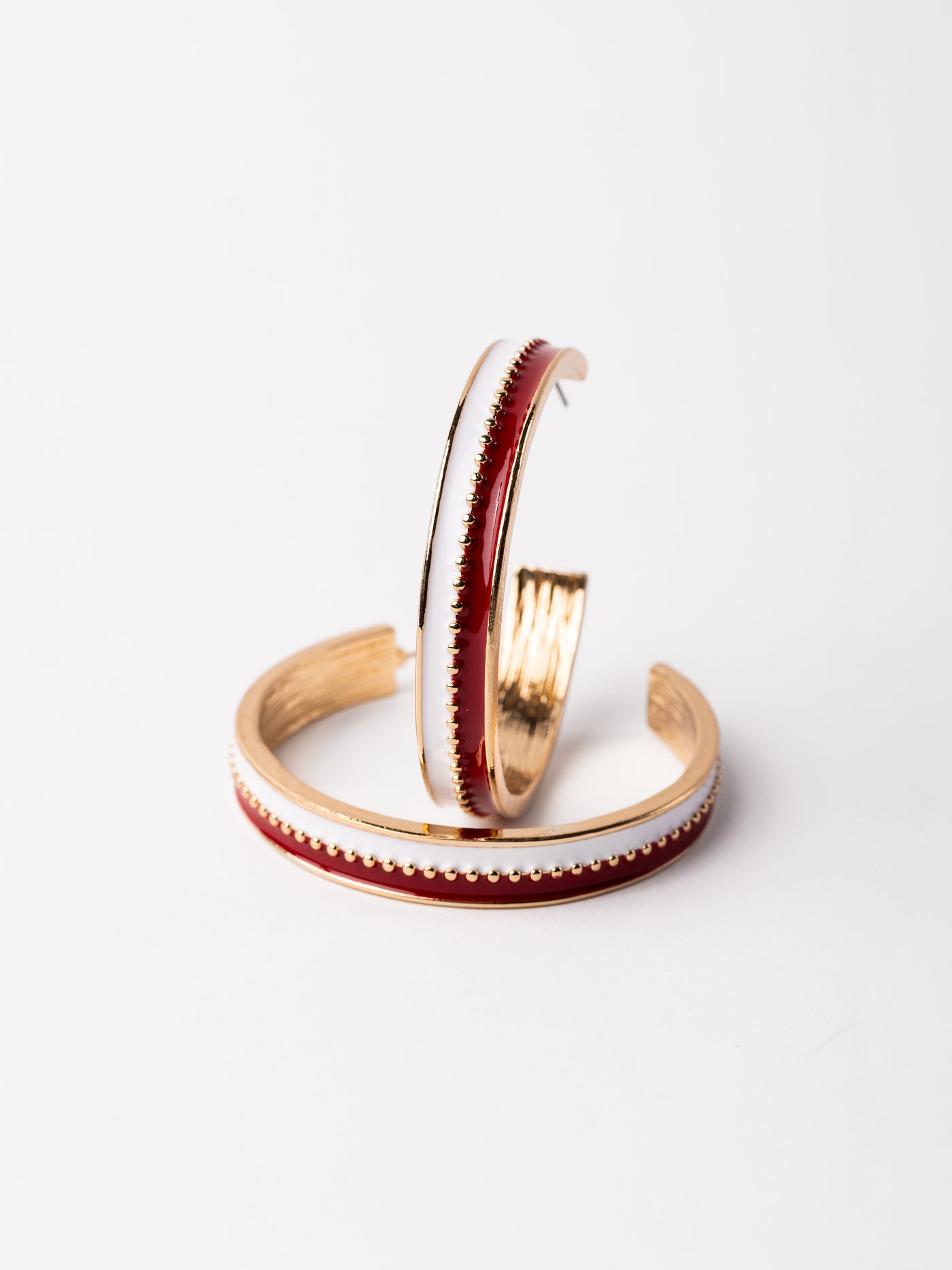 Meaghan Earrings | Crimson + White