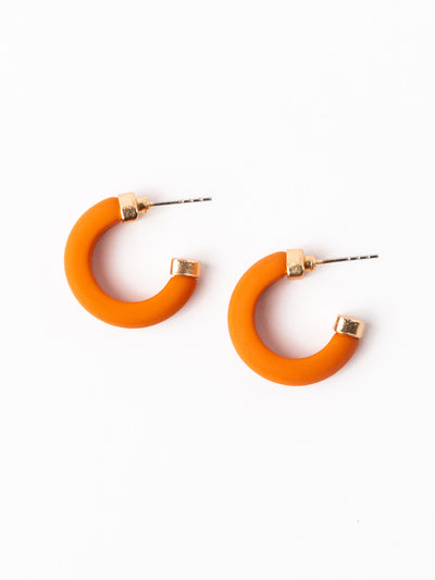 Amanda Earrings | Orange