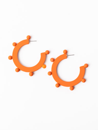 Astrid Earrings | Orange
