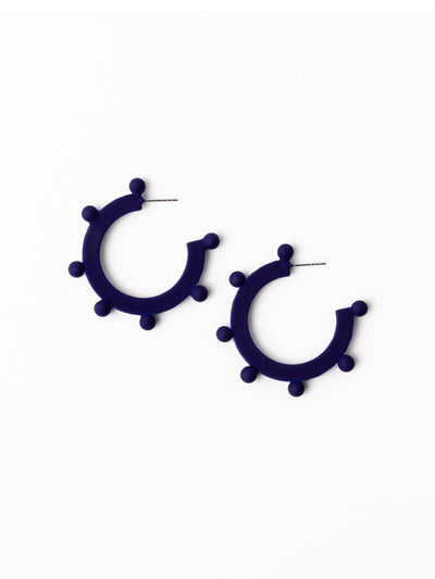 Astrid Earrings | Blue + Orange