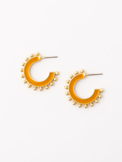Hadley Earrings | Orange