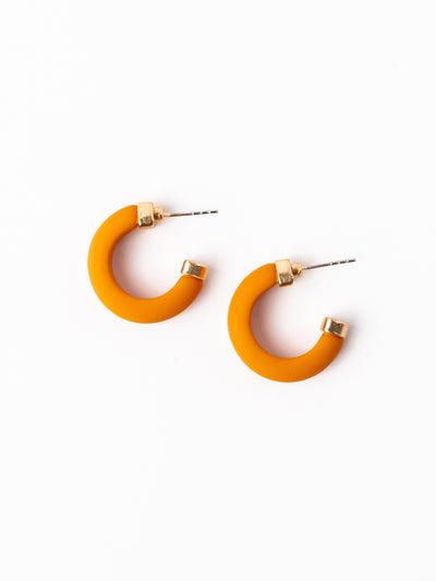 Amanda Earrings | Orange