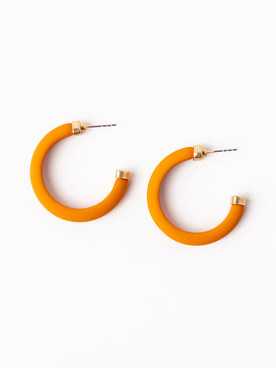 Amanda Earrings | Orange