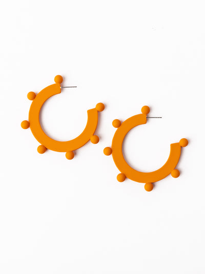 Astrid Earrings | Orange