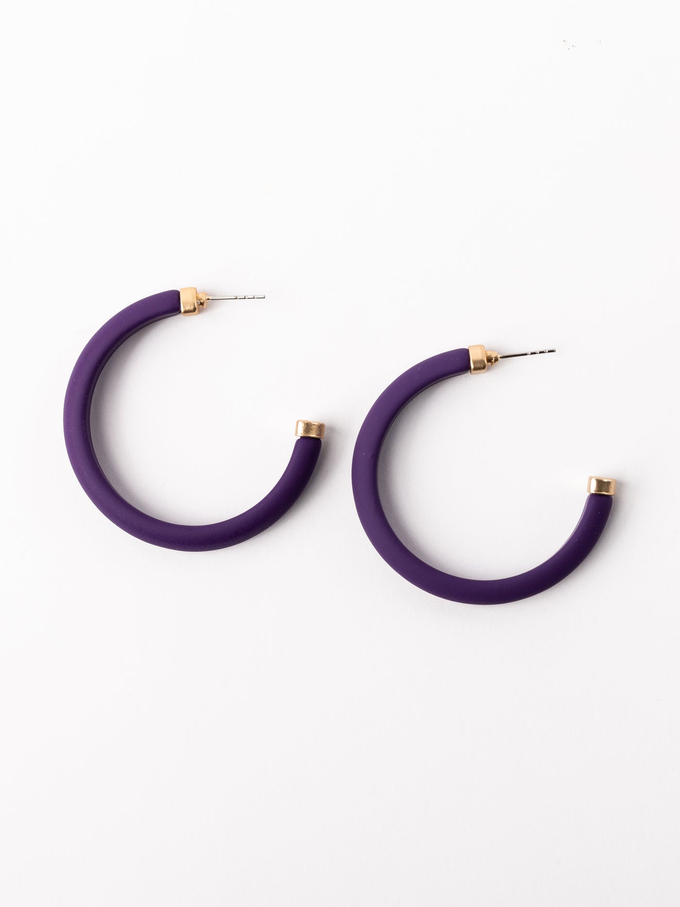 Amanda Earrings | Purple