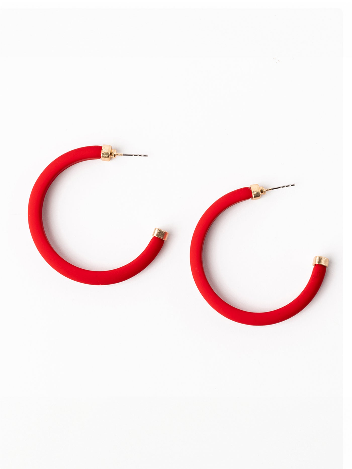Amanda Earrings | Red