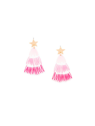 Merry & Bright Earrings | Pink