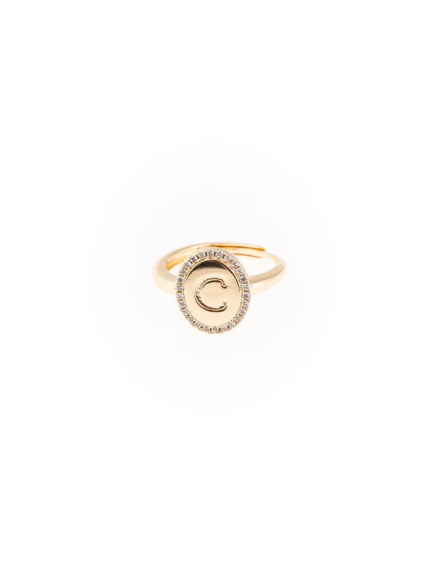 Samantha Luxe Initial Ring