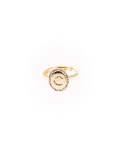 Samantha Luxe Initial Ring
