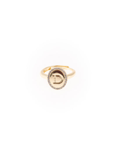 Samantha Luxe Initial Ring