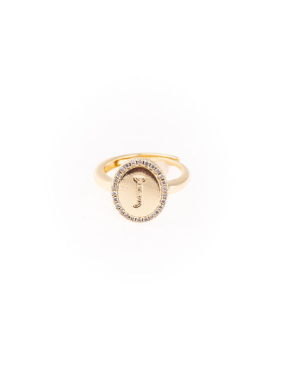 Samantha Luxe Initial Ring