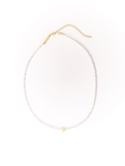 Paris Initial Necklaces