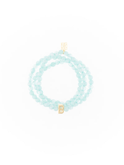 Paris Initial Bracelets