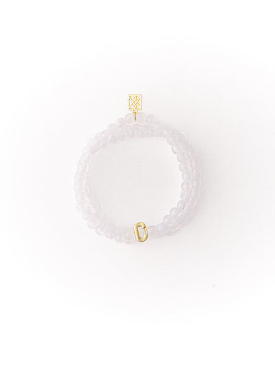 Paris Initial Bracelets