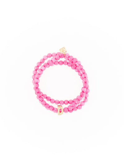 Paris Initial Bracelets