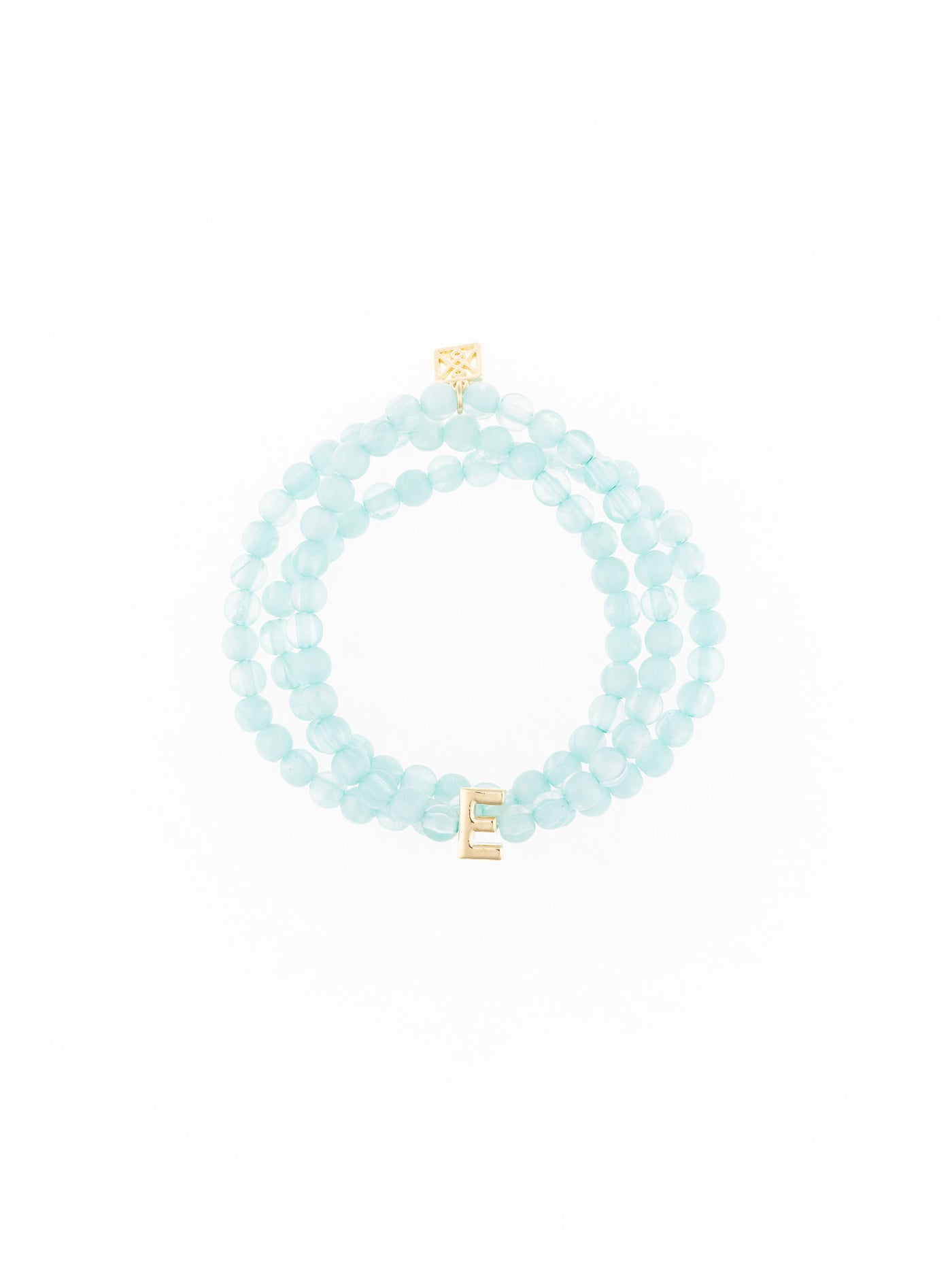 Paris Initial Bracelets