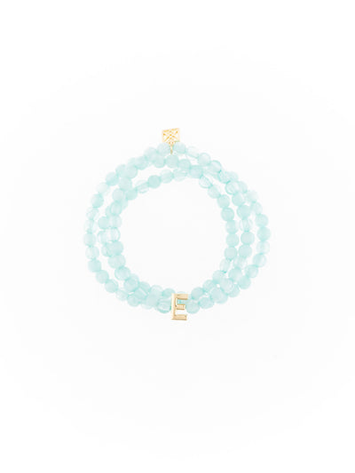 Paris Initial Bracelets