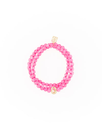 Paris Initial Bracelets