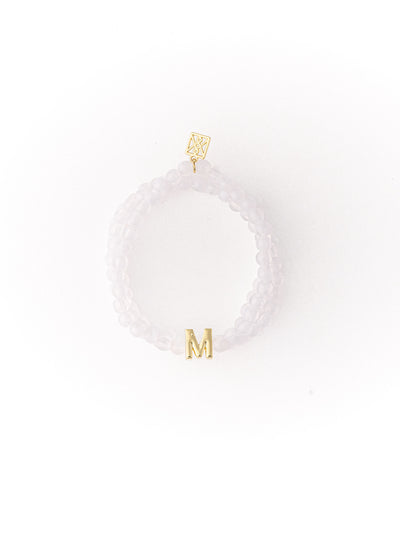 Paris Initial Bracelets