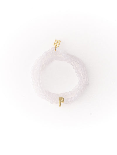 Paris Initial Bracelets