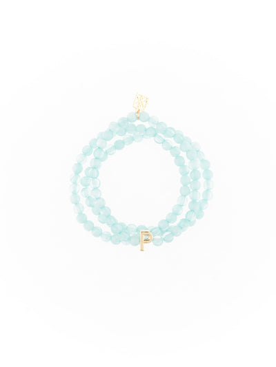 Paris Initial Bracelets