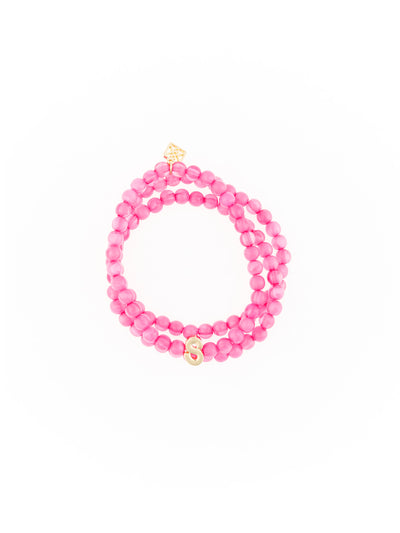 Paris Initial Bracelets