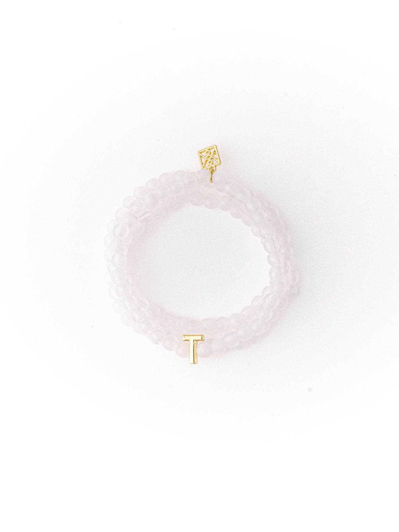 Paris Initial Bracelets