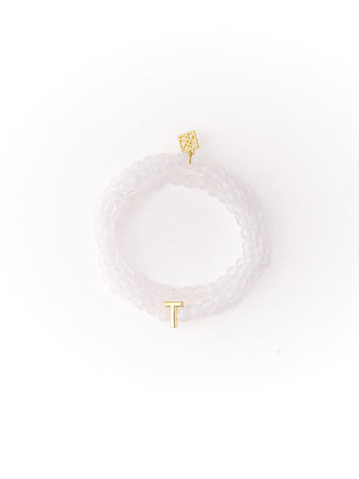 Paris Initial Bracelets