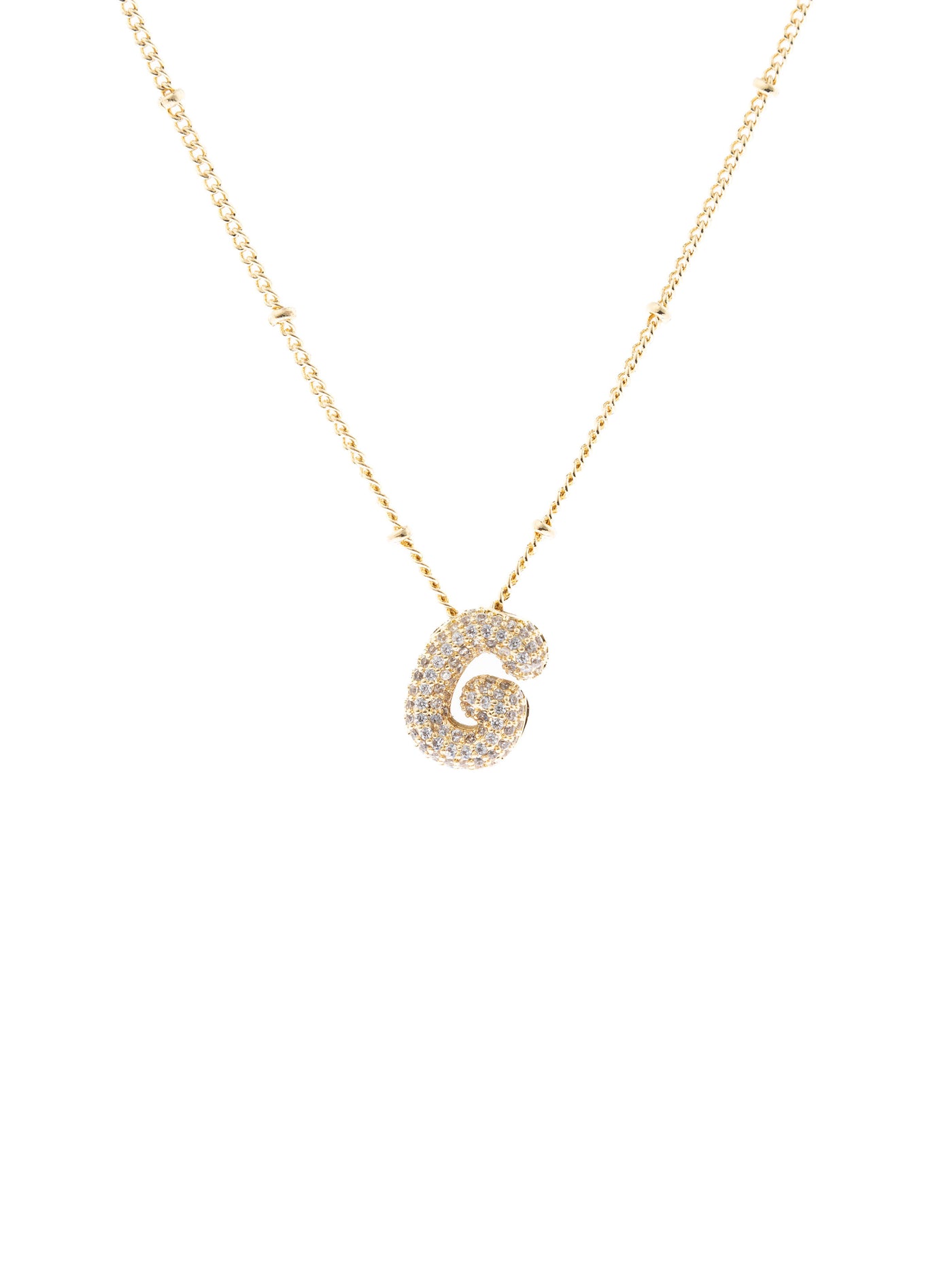 Chloe Luxe Initial Necklace