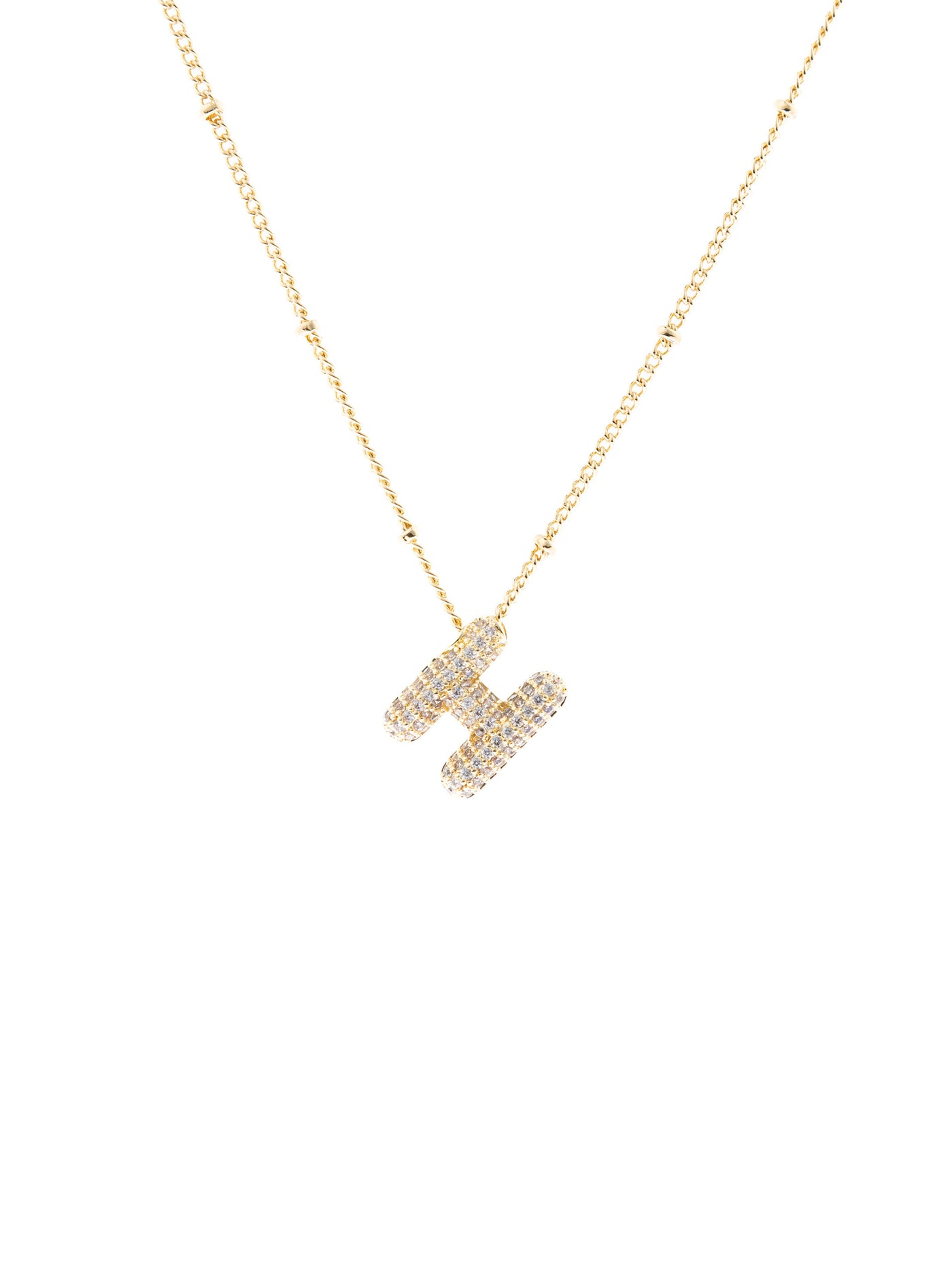 Chloe Luxe Initial Necklace