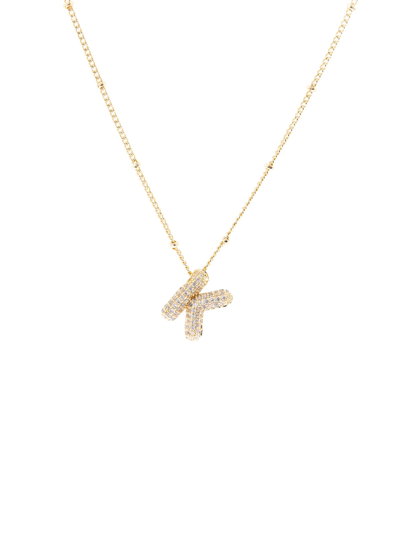 Chloe Luxe Initial Necklace