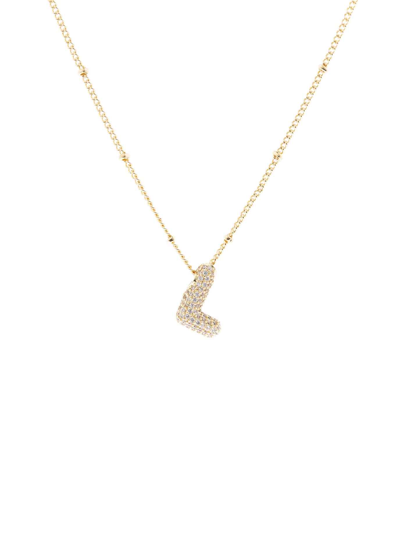 Chloe Luxe Initial Necklace