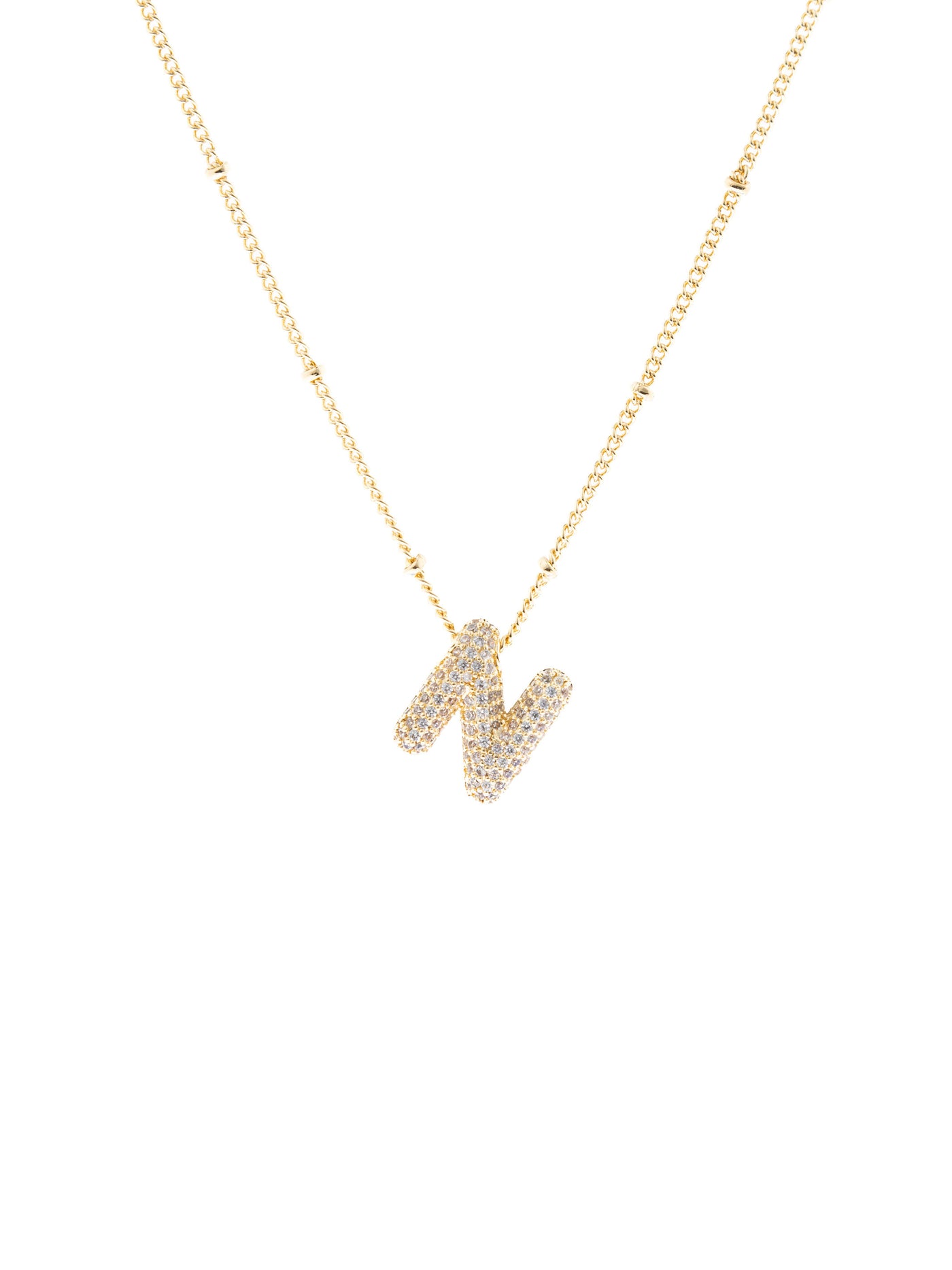 Chloe Luxe Initial Necklace