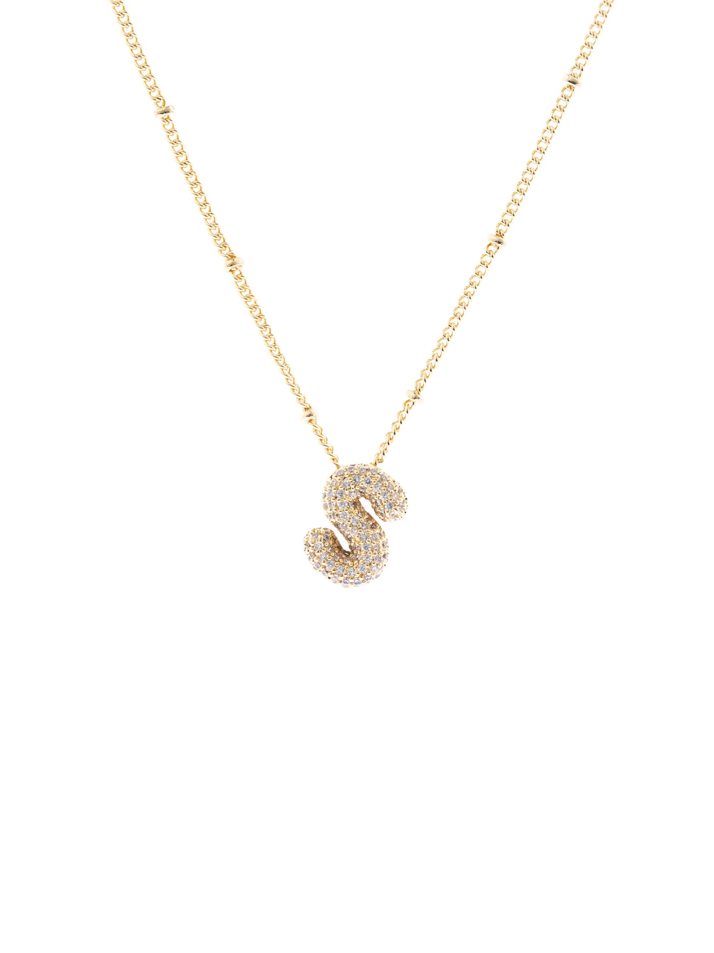 Chloe Luxe Initial Necklace