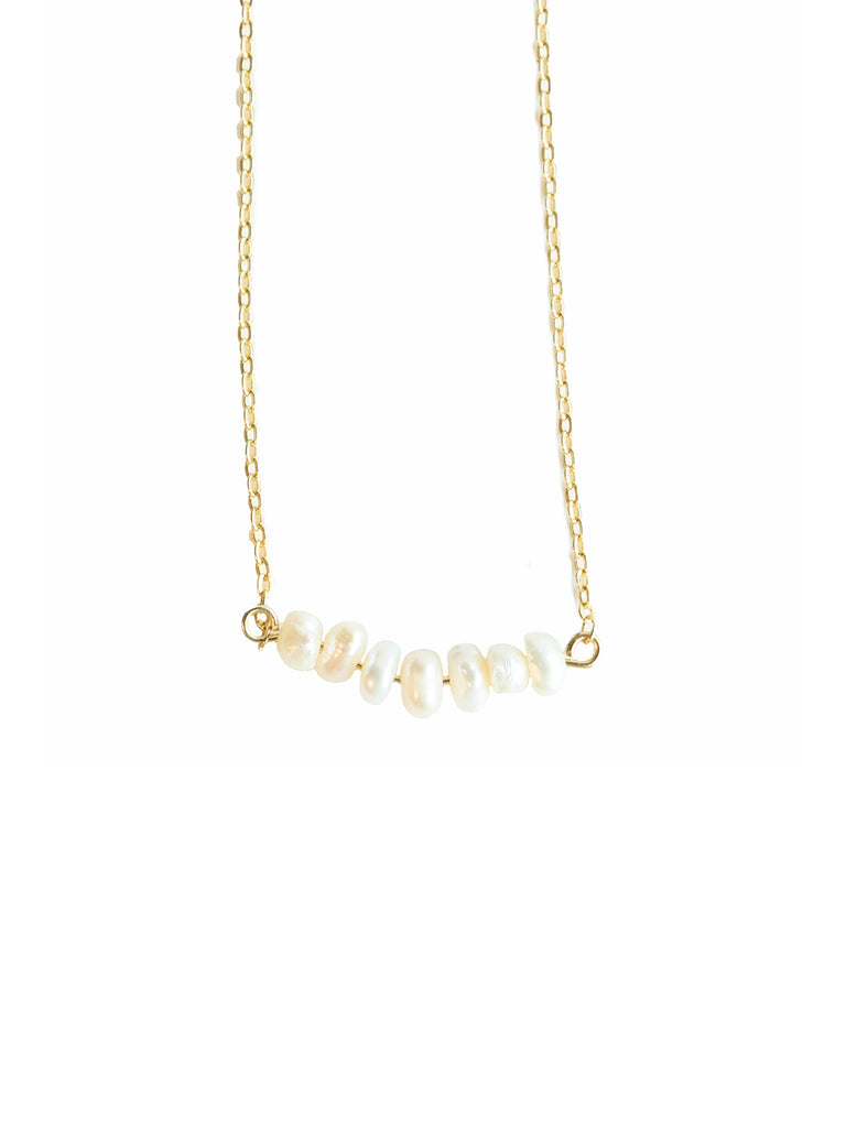 FINAL SALE - Suzie Pearl Necklace – MICHELLE MCDOWELL
