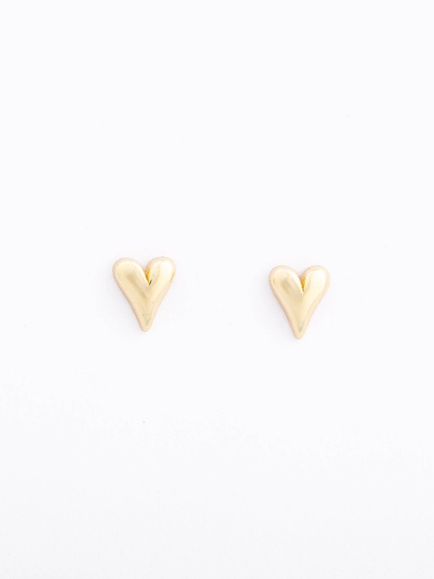 Angie Heart Stud Earrings
