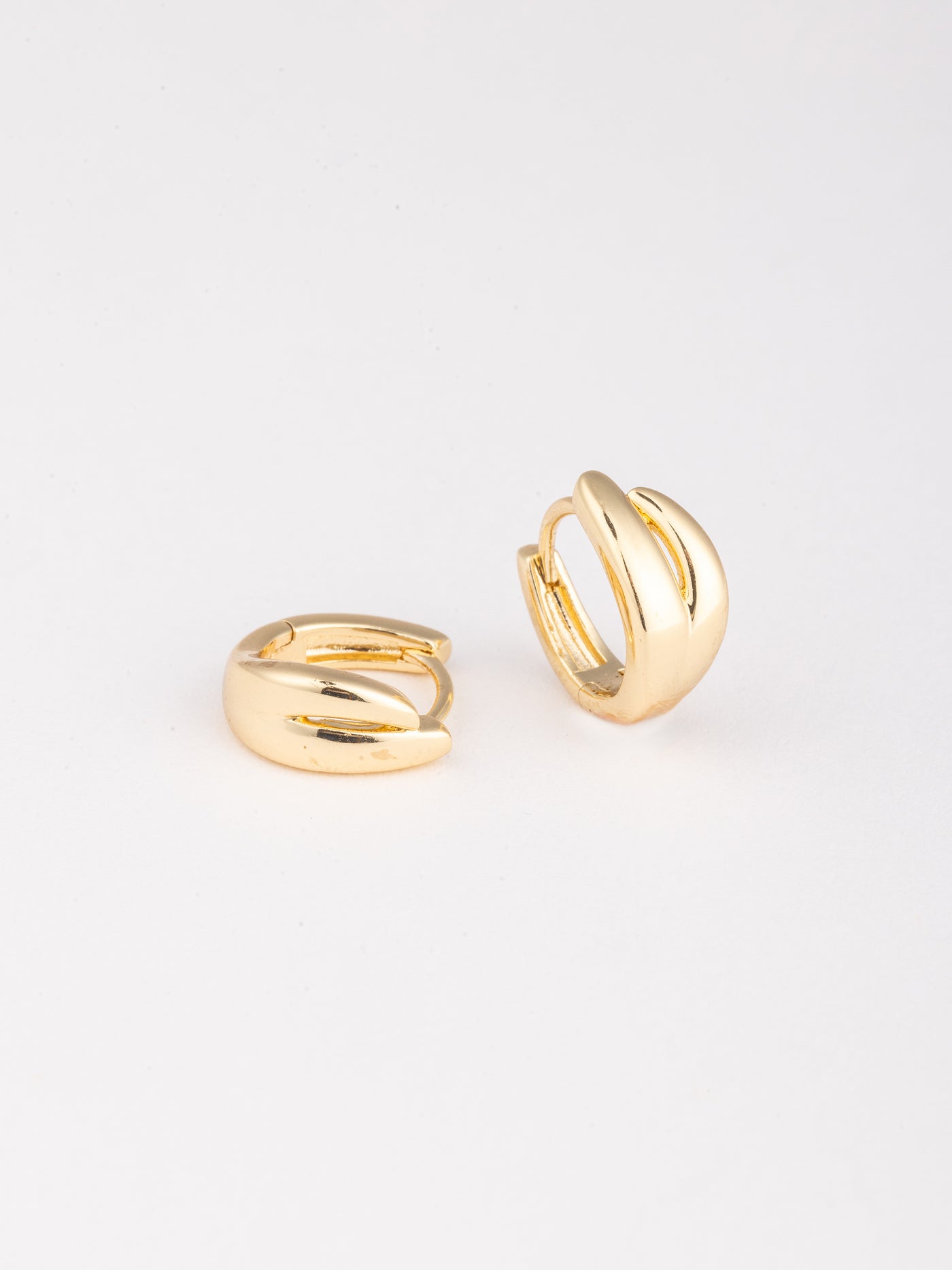 Sage Huggie Earrings