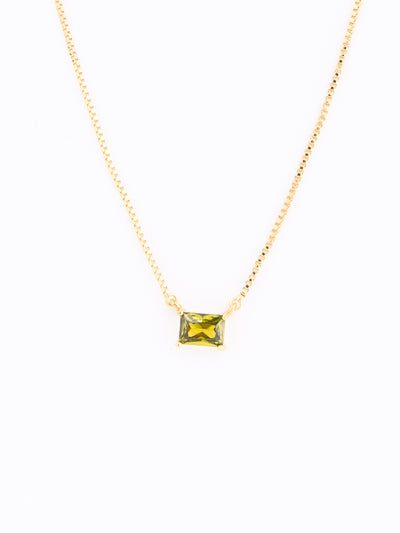 Colby Birthstone Necklaces