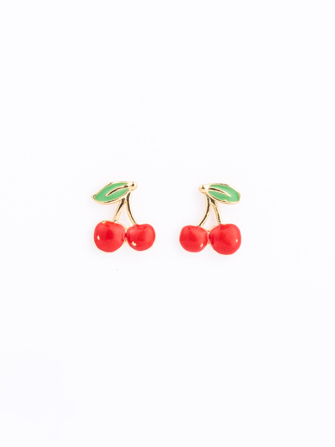MM Girl Stud Earrings | Cherries