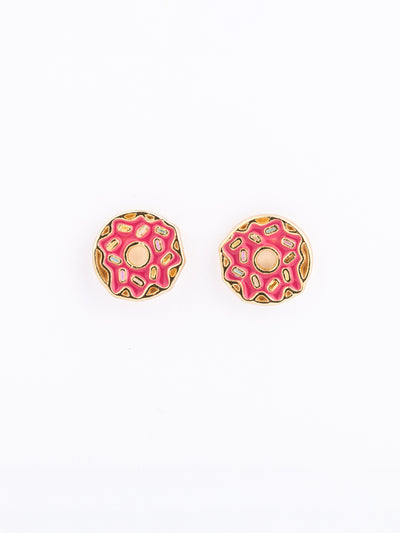 MM Girl Stud Earrings | Donuts