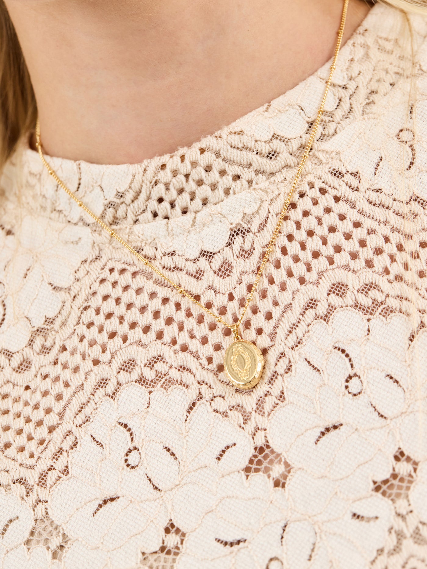 Nicole Locket Necklace