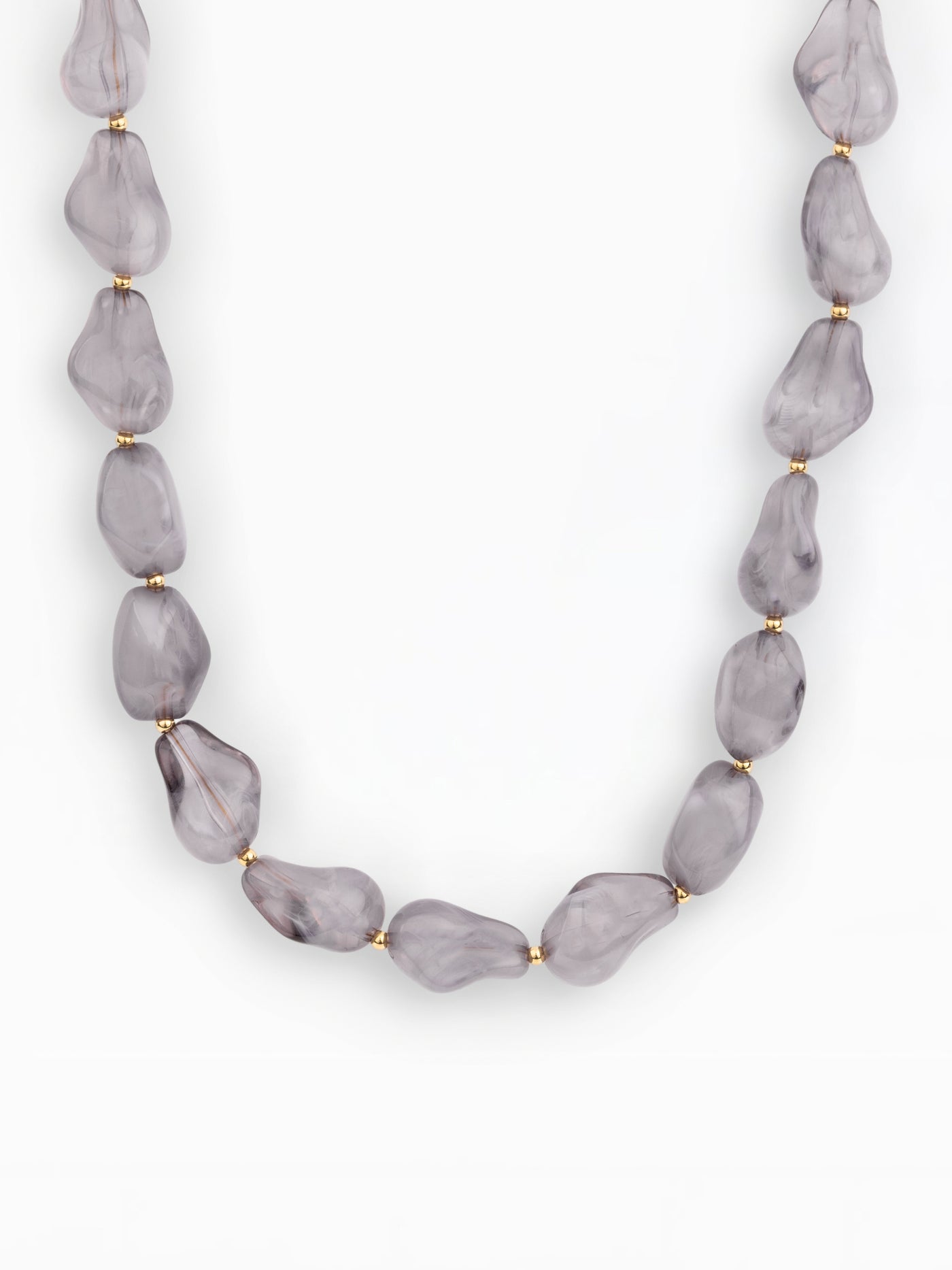 Cami Beaded Necklace | Gray – MICHELLE MCDOWELL