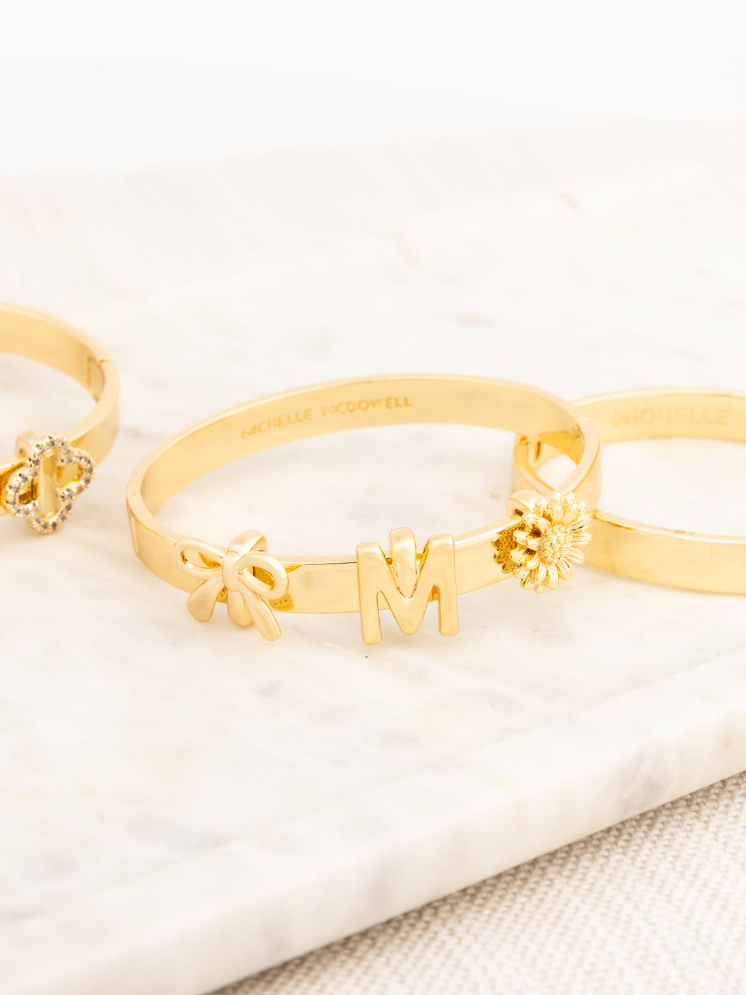 Camryn Slide Charm Bangle Bracelets – MICHELLE MCDOWELL
