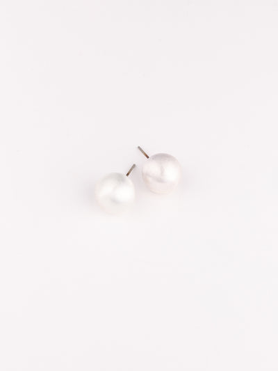 Grenada Earrings | Brushed Silver