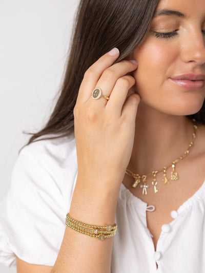 Winnie Luxe Initial Bracelet