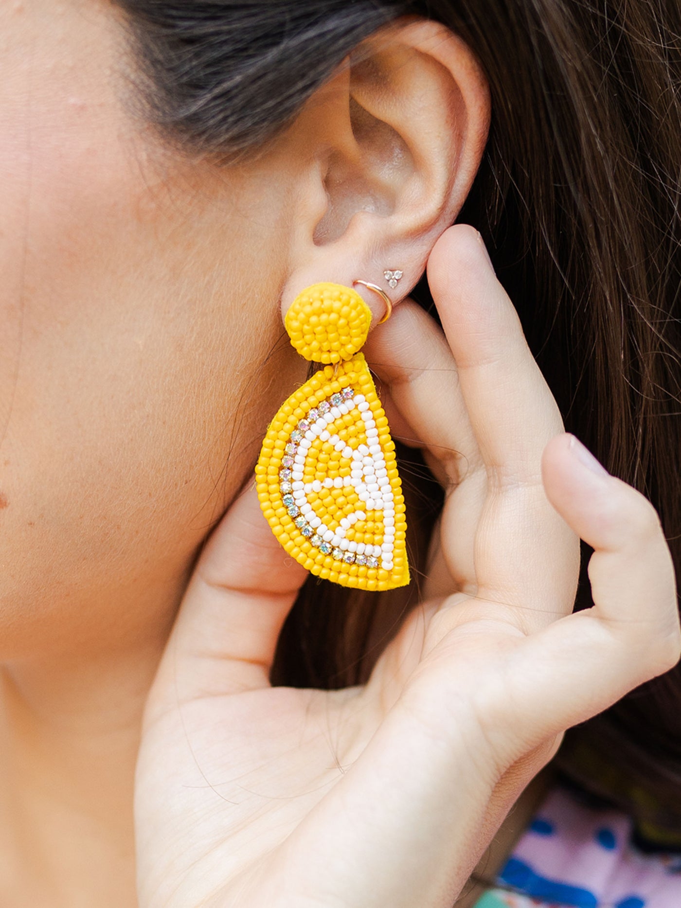 FINAL SALE - Lemon Earrings