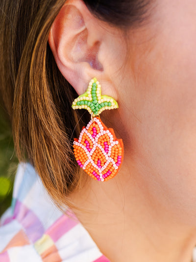 FINAL SALE - Papaya Earrings