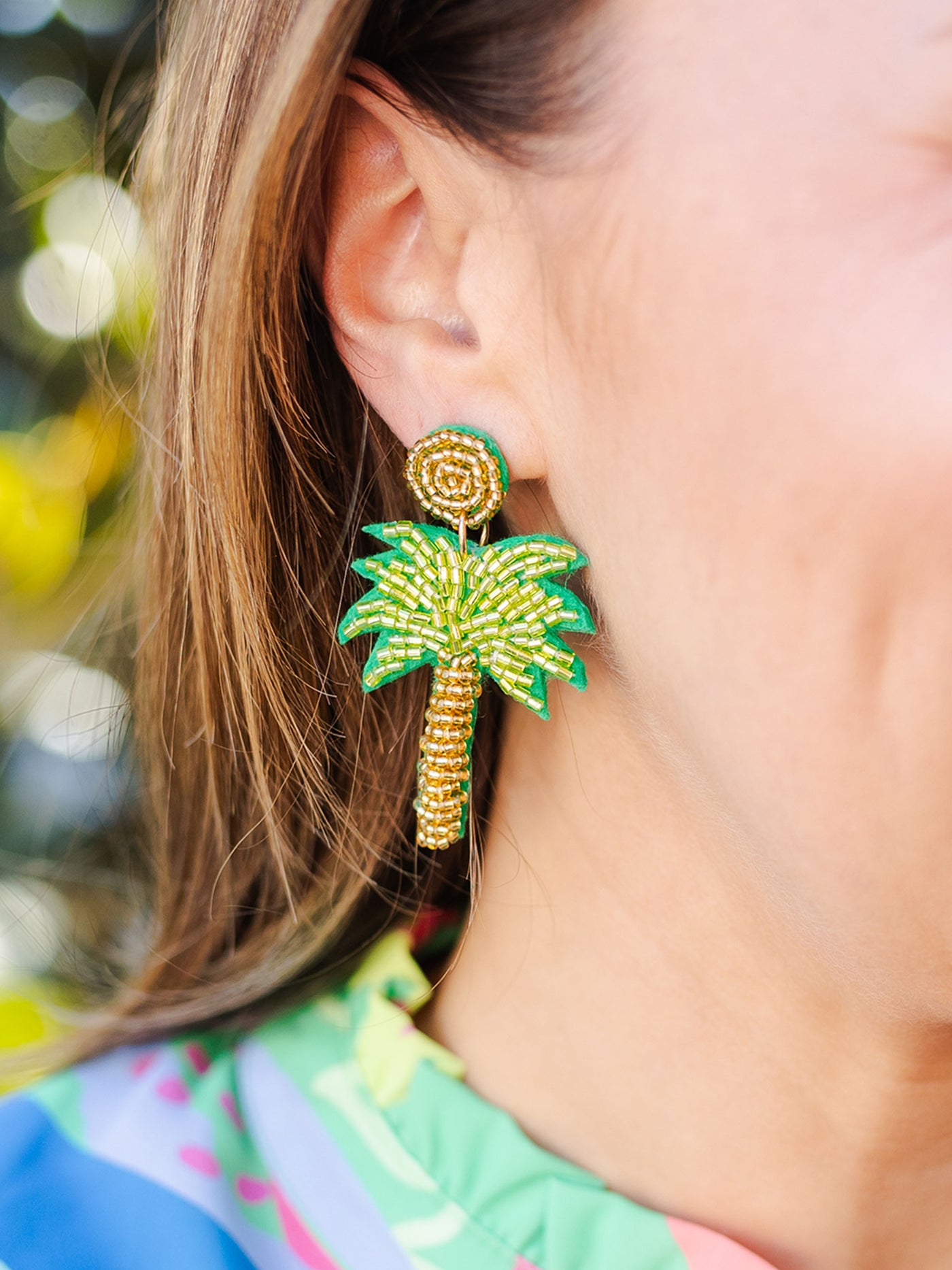 Palm Tree Earrings